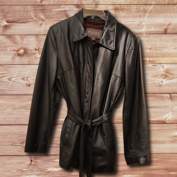 Wilson’s Leather Women’s Genuine Leather Jacket — Excellent Condition - Picture 1 of 9
